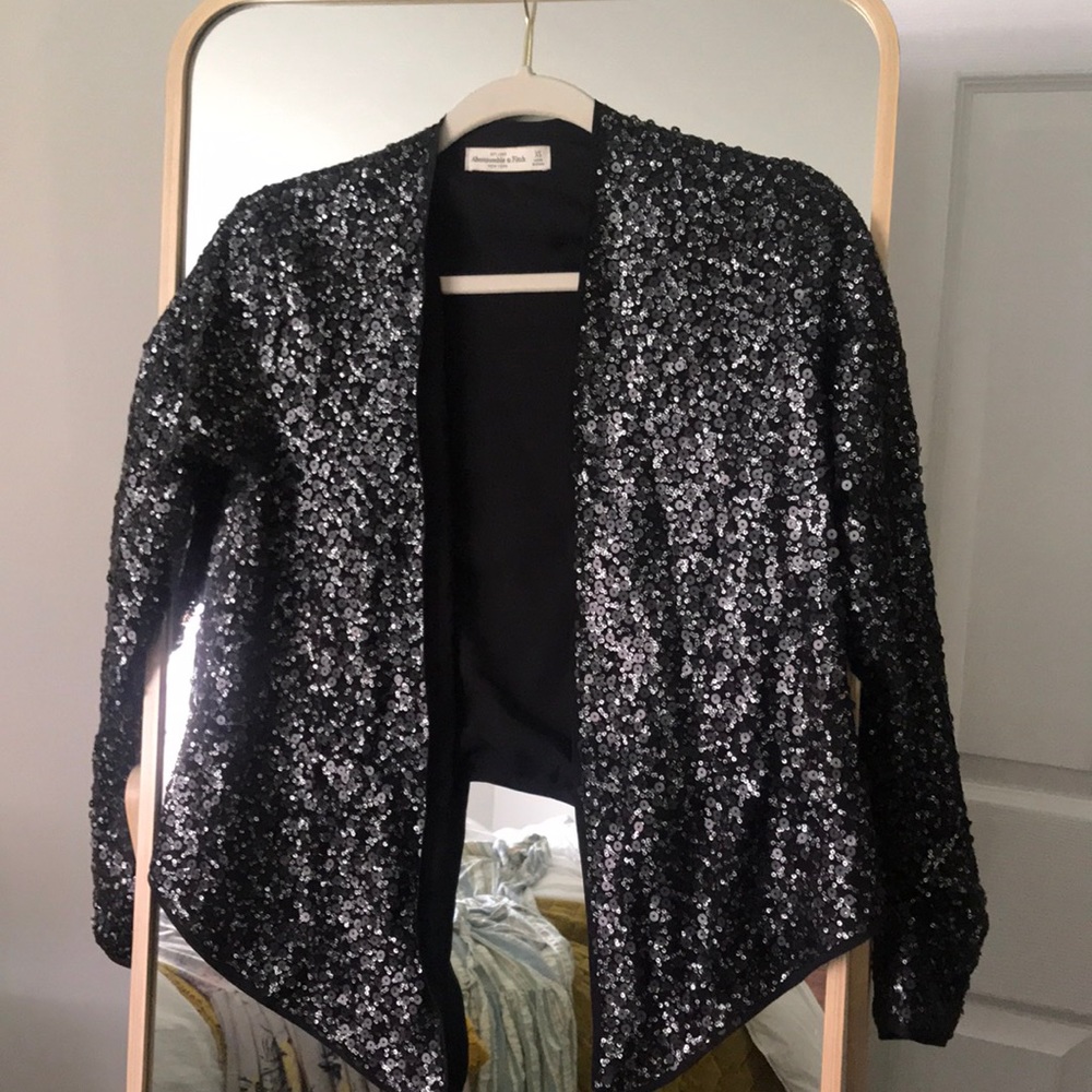 Abercrombie & Fitch sequin Cover up